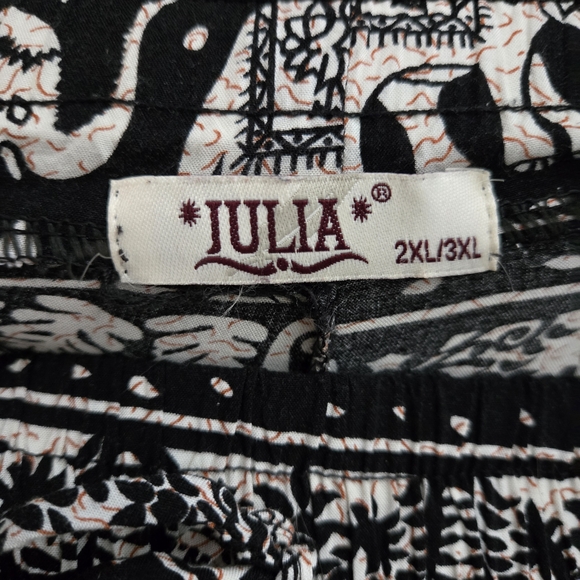 🐘Woman's Breezy Pants in Elephant Print - Picture 2 of 4